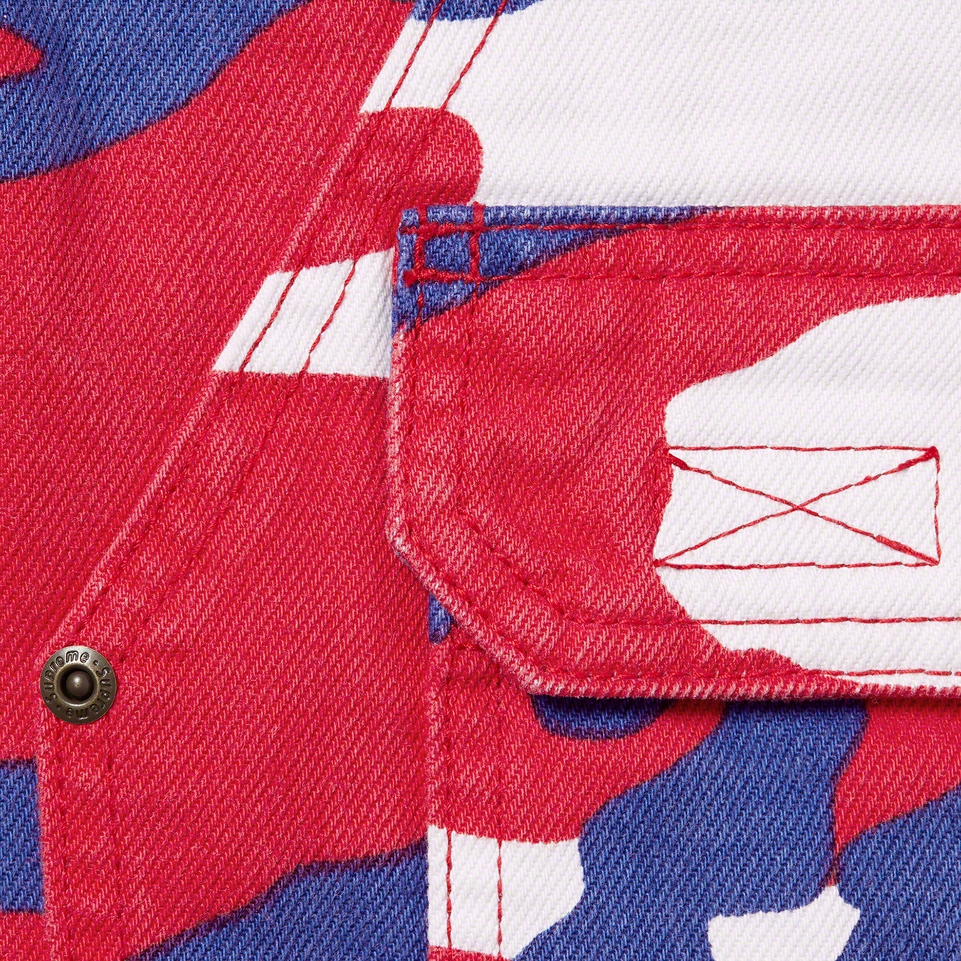 Double Knee Denim Utility Pant view 10